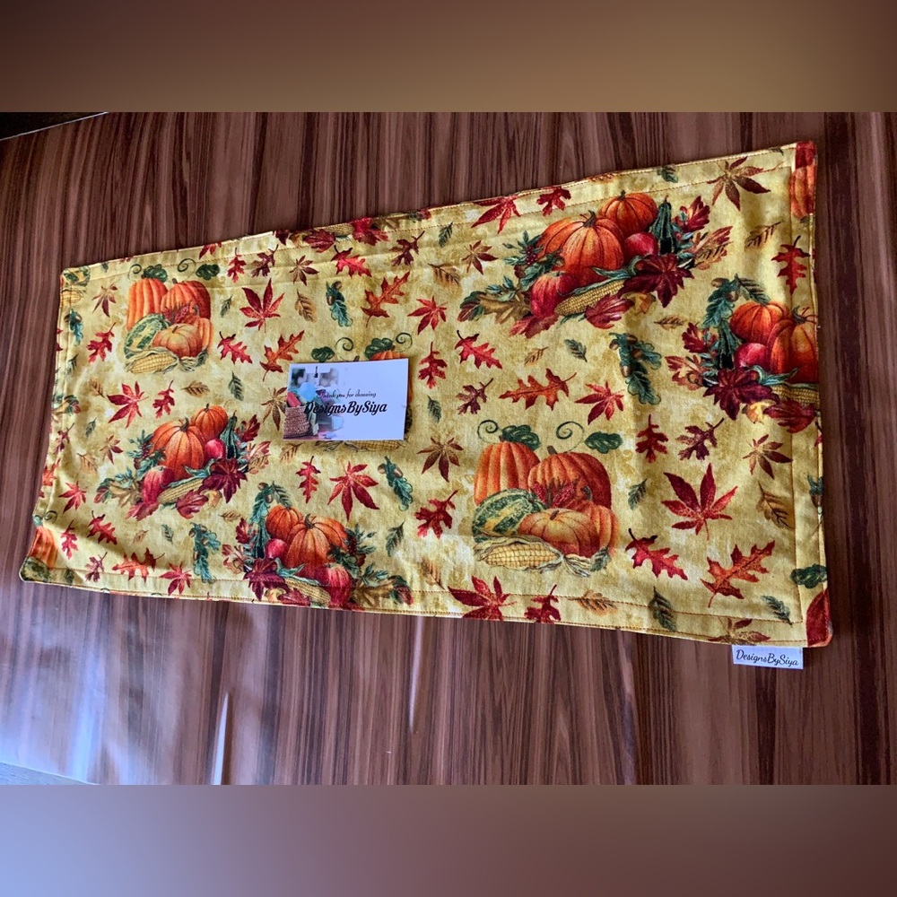 New Fall Thanksgiving Placemats